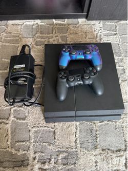 PS4 w/ 2 controllers 500GB storage