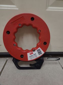 GB 50' steel fish tape wire pulling tool