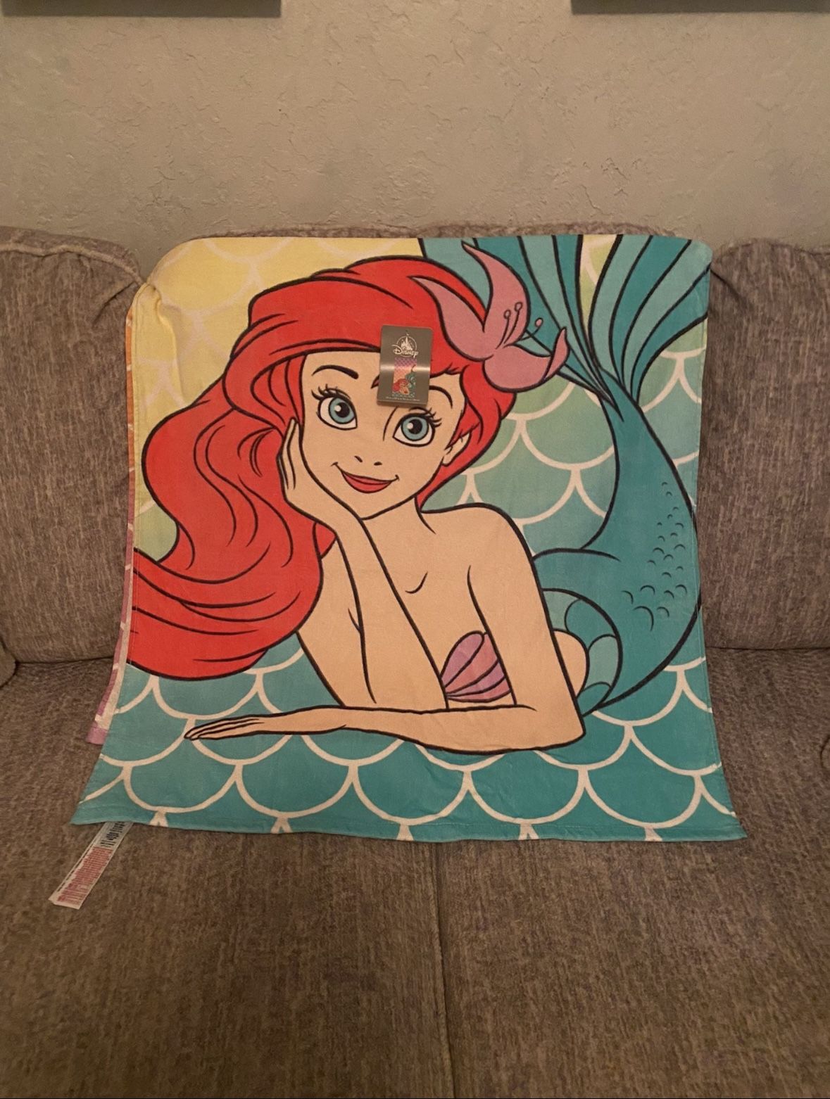 Little Mermaid Beach Towel 🧜♀️