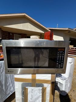 GE monogram microwave