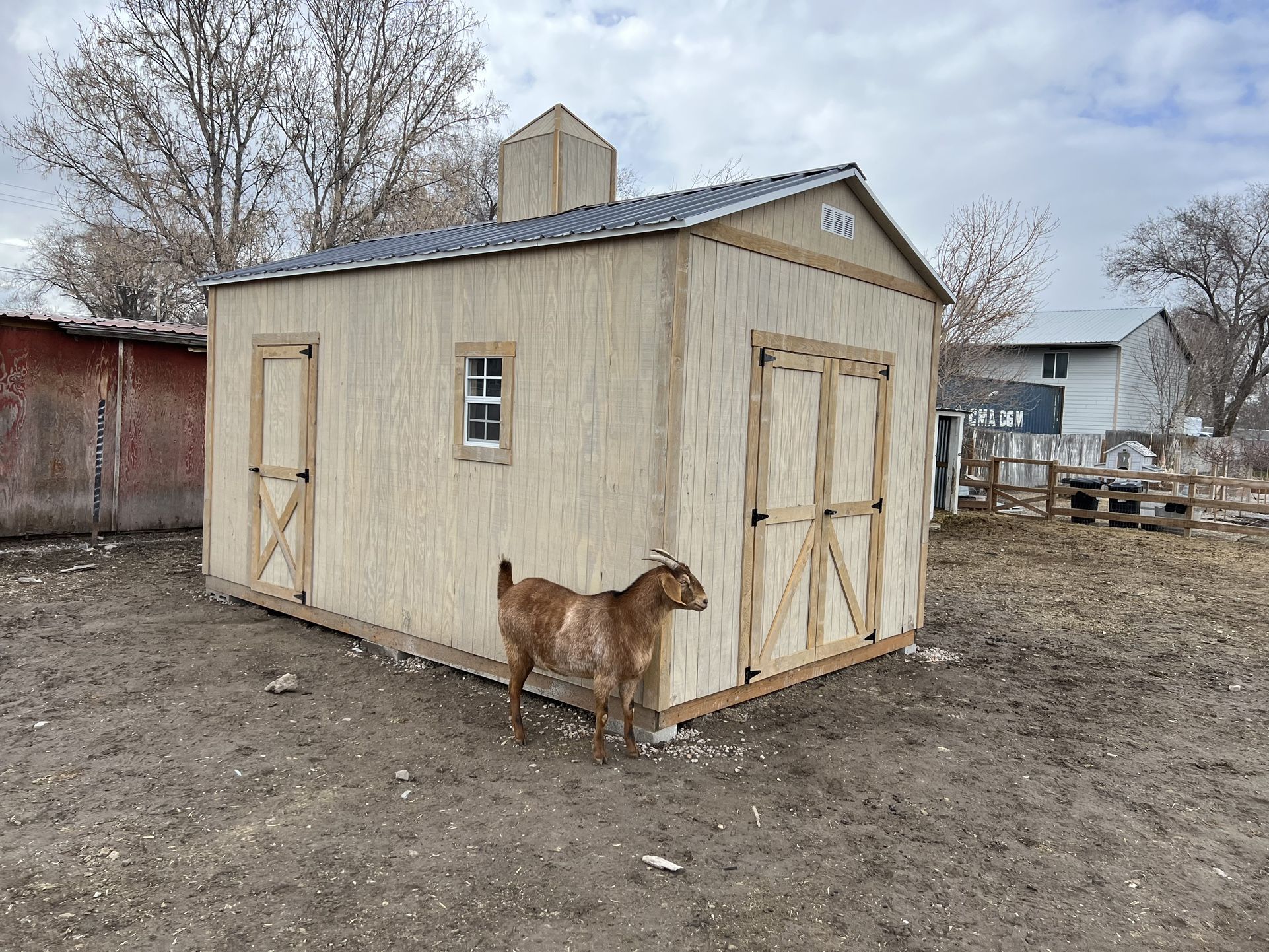 Rustic Sheds Backyard Customizable