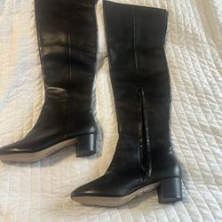 Aldo Black Boots Size 9