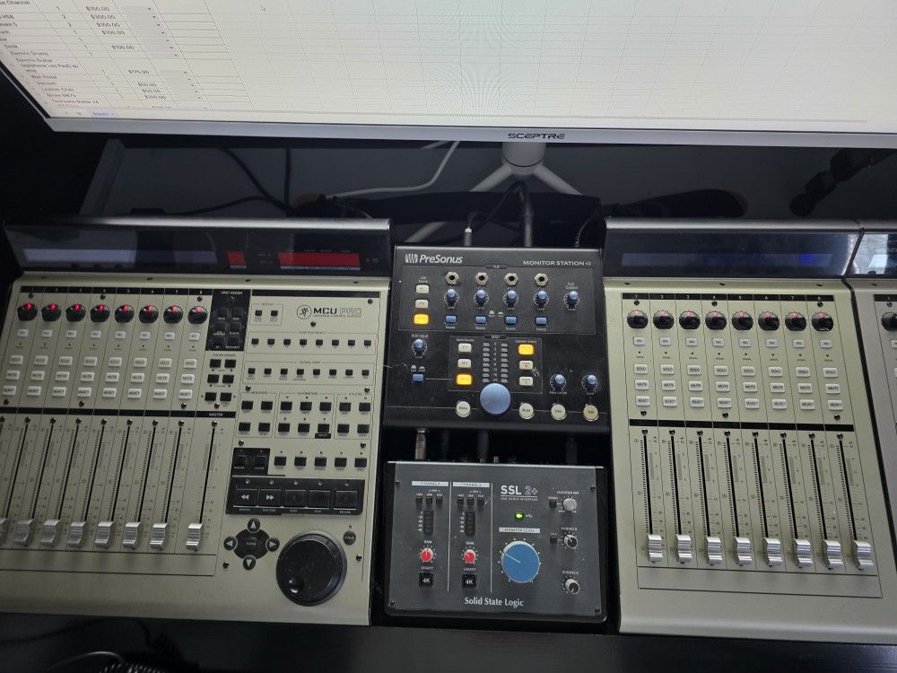 Mackie MCU Pro and XT 8 Channel Extender