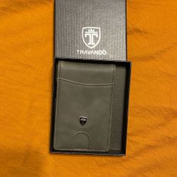 Leather Money Clip Wallet RIO - Mens Wallets slim Front Pocket RFID Blocking Card Holder