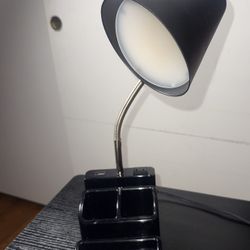 Plug In Lamp - USB Charging Station 