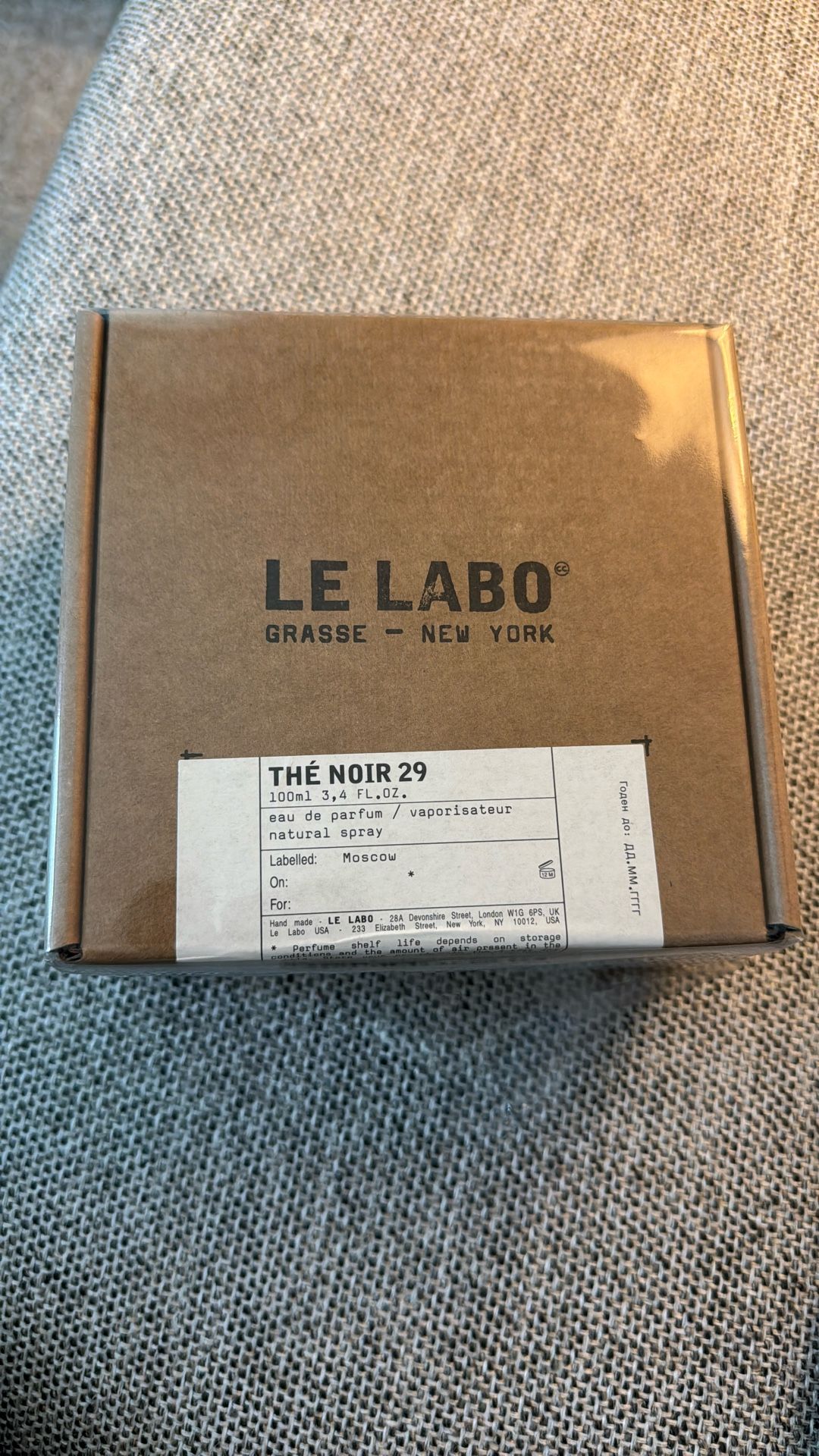 Le Labo Thé Noir 29