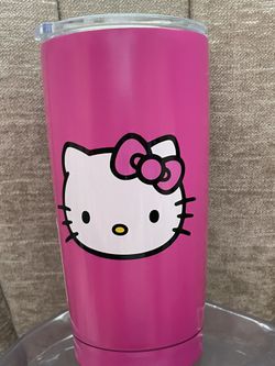 Hello Kitty Pink Stainless Steel Insulated Tumbler 