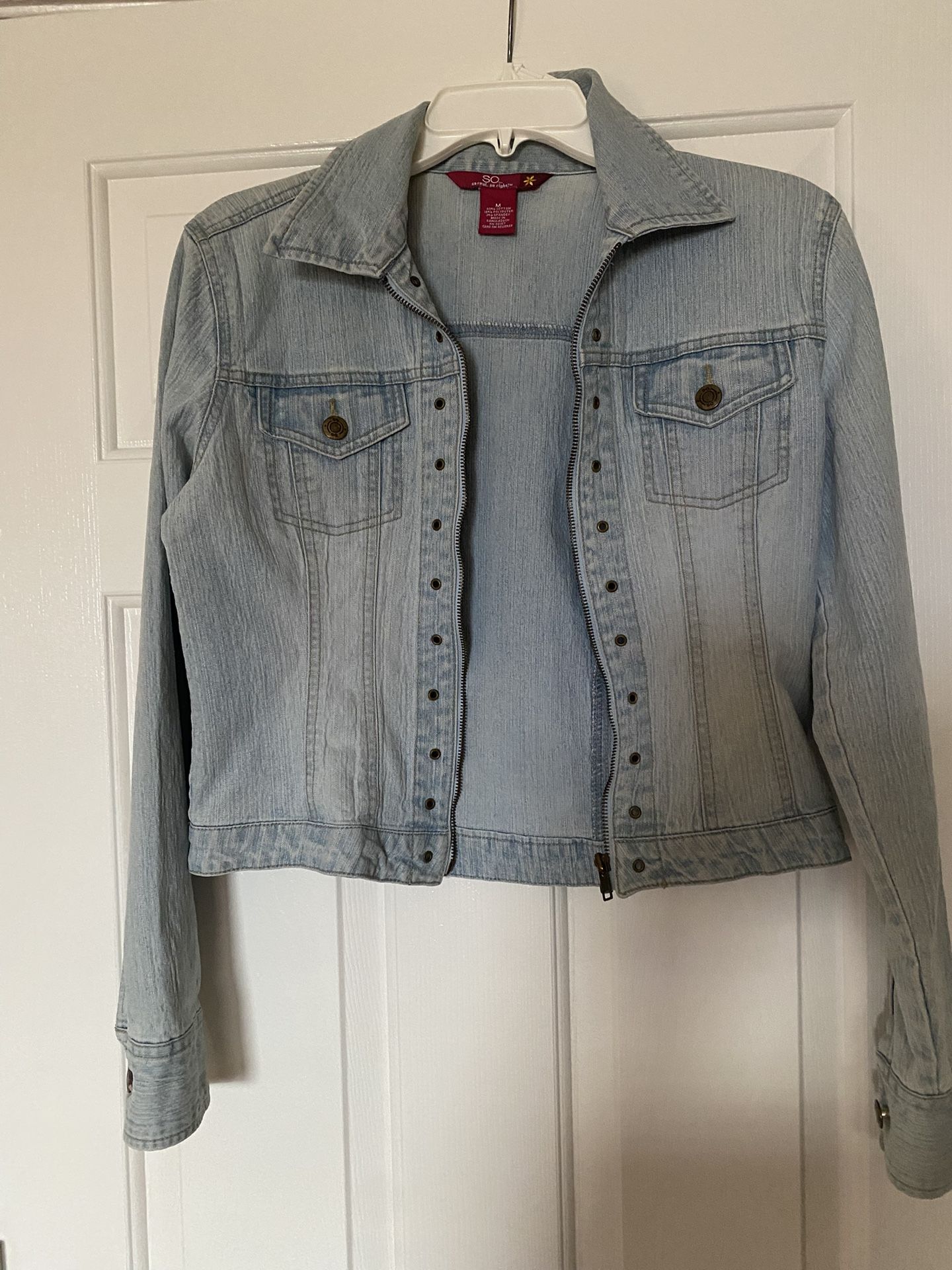 Light Blue Girls Denim Jacket