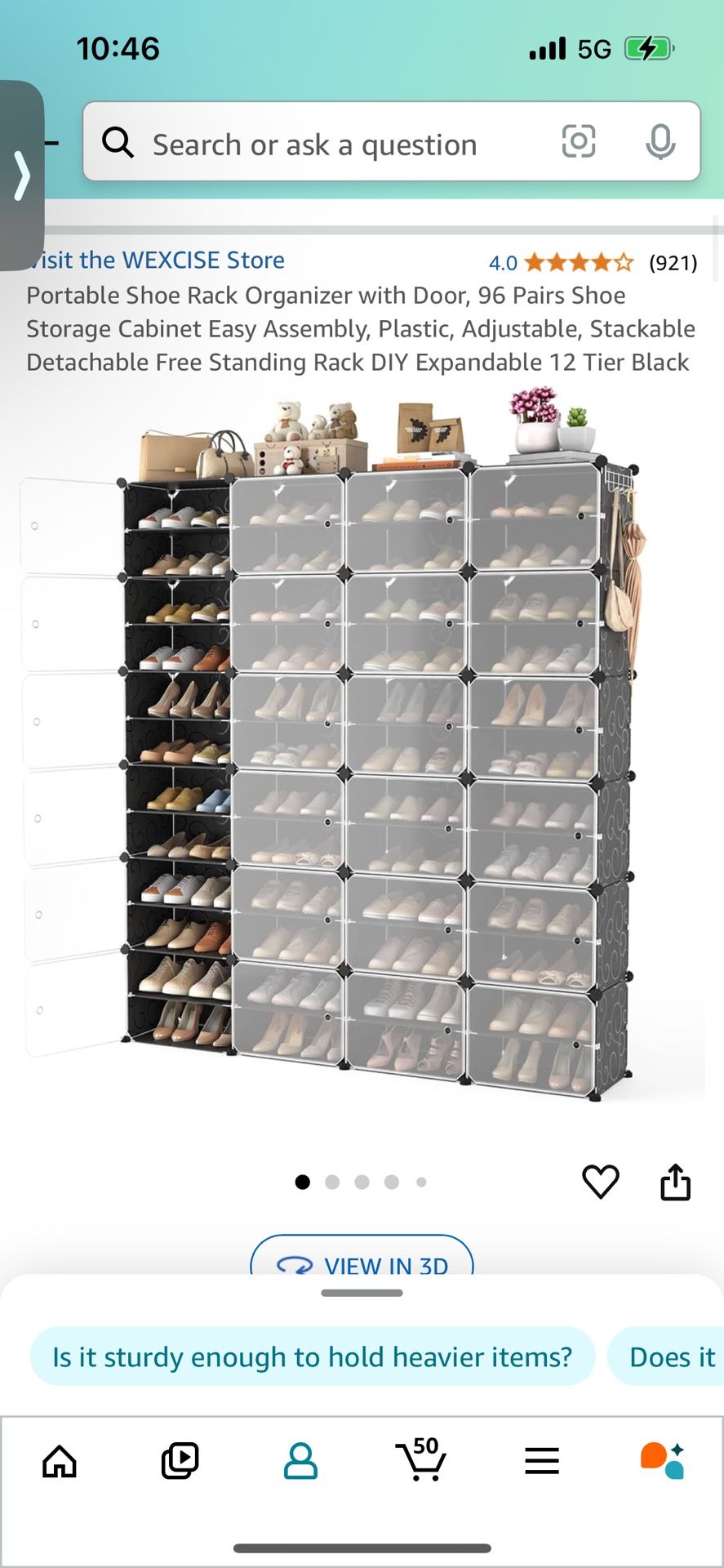 Portable Shoe Rack; Shelf; Storage