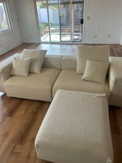White couch