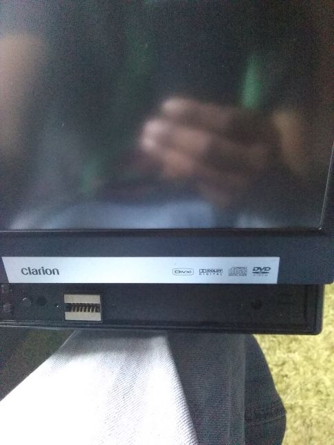 Clarion vrx575usb detachable face DVD