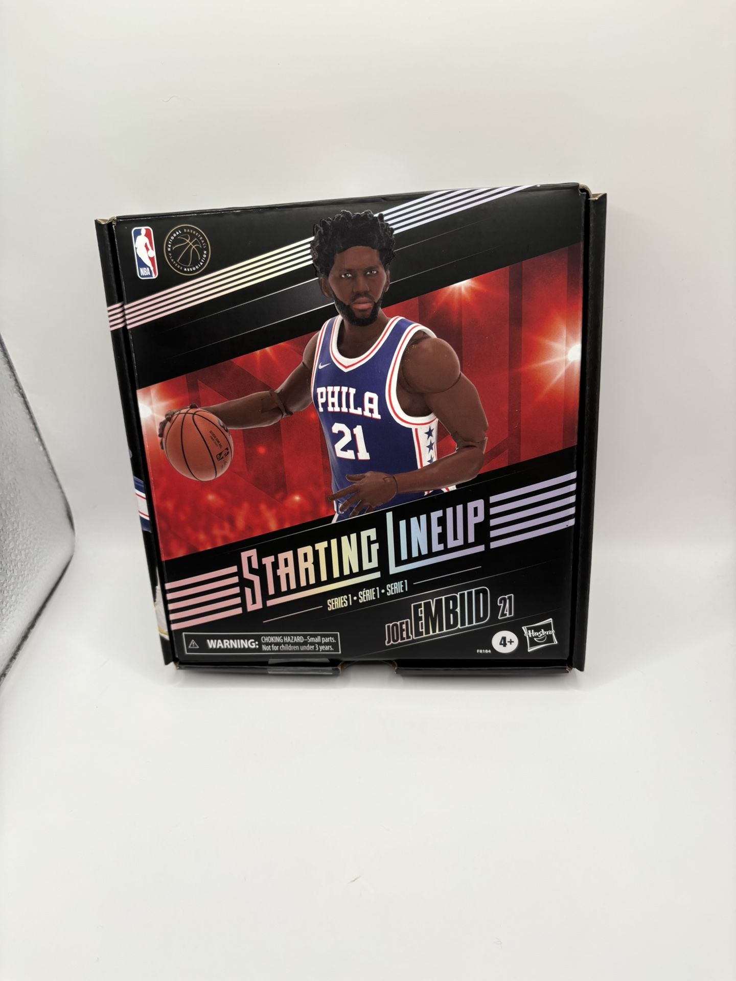 Starting Lineup NBA Series 1 Joel Embiid Philadelphia 76ers 6-Inch Action Figure