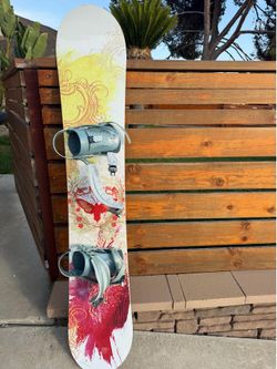Women’s Snowboard and Bindings