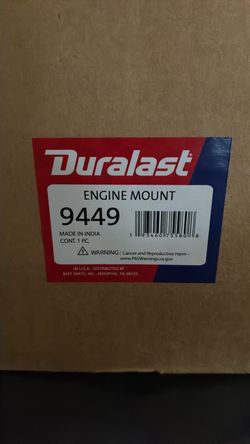 NEW Duralast Engine Mount 9449 (Fits 2014-2019 Toyota Corolla 1.8L)
