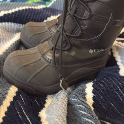 Columbia Winter Boots - boys Size 12