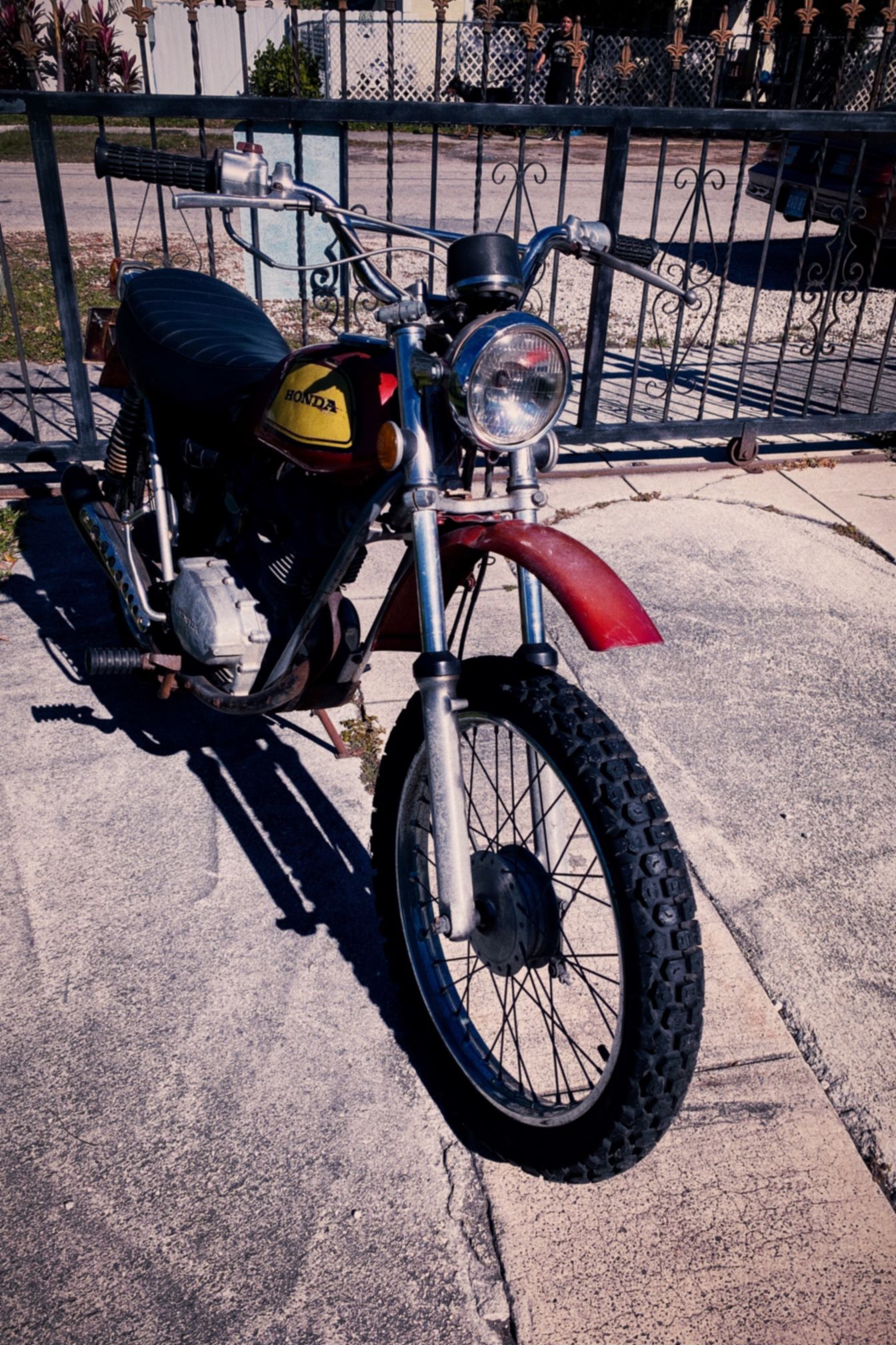 1971 Honda SL100 Classic Vintage Motorbike