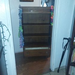 Sturdy Wooden Bookshelf