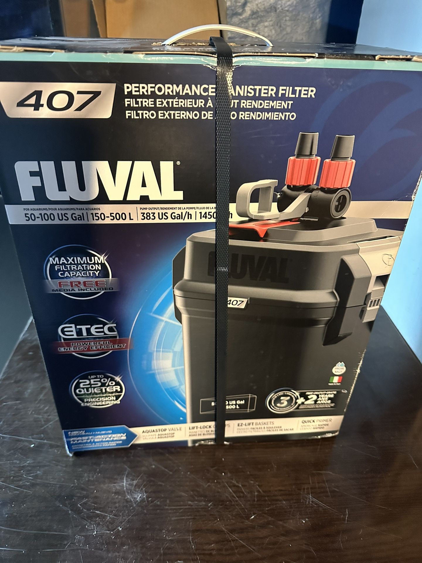 Saltwater Fish Tank Aquarium Fluval 407