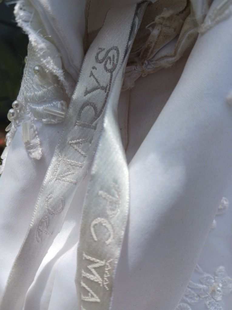 Wedding Dress With The Train
