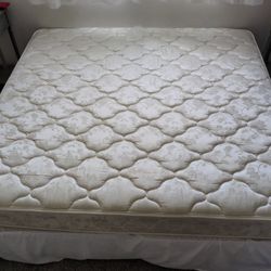 Free King size Mattress and Box spring 