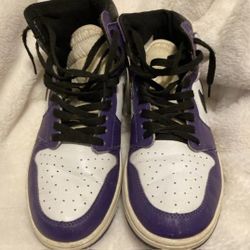Purple Jordan 1s