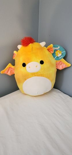 11" Dieric The Yellow Dragon SQUISHMALLOW. NWT