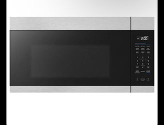 Midea Easy Install Logo Free 1.7-cu ft Over-the-Range Microwave (Stainless steel )