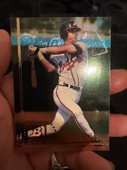 Chipper Jones Atlanta Braves Foil Baseball Card
