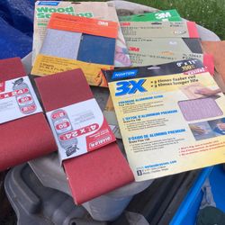 Tub O Sand Paper Some Belt Sander Disks