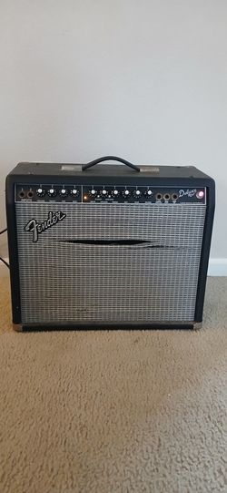 Vintage Fender Guitar Amplifier Amp Celestion 12" Cabinet Cab With Reverb Distortion
