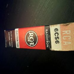 RCA 6CS6 Audio Electronic Vintage Radio HAM Vacuum NOS Tubes