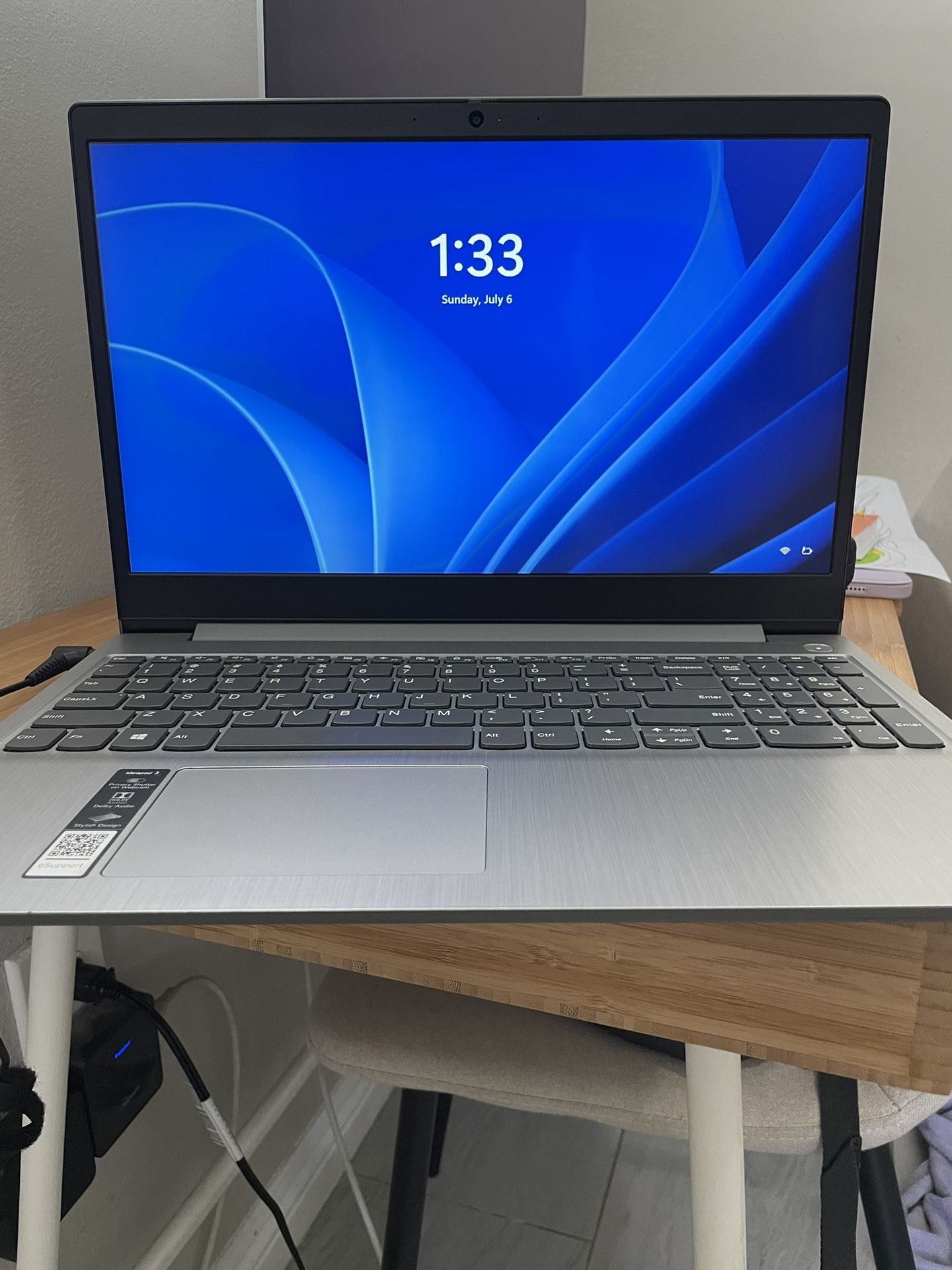 Touch screen Laptop - Lenovo - IdeaPad 3 15" HD Touch Screen
