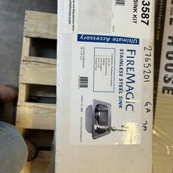 FIREMAGIC STAINLESS STEEL SINK 