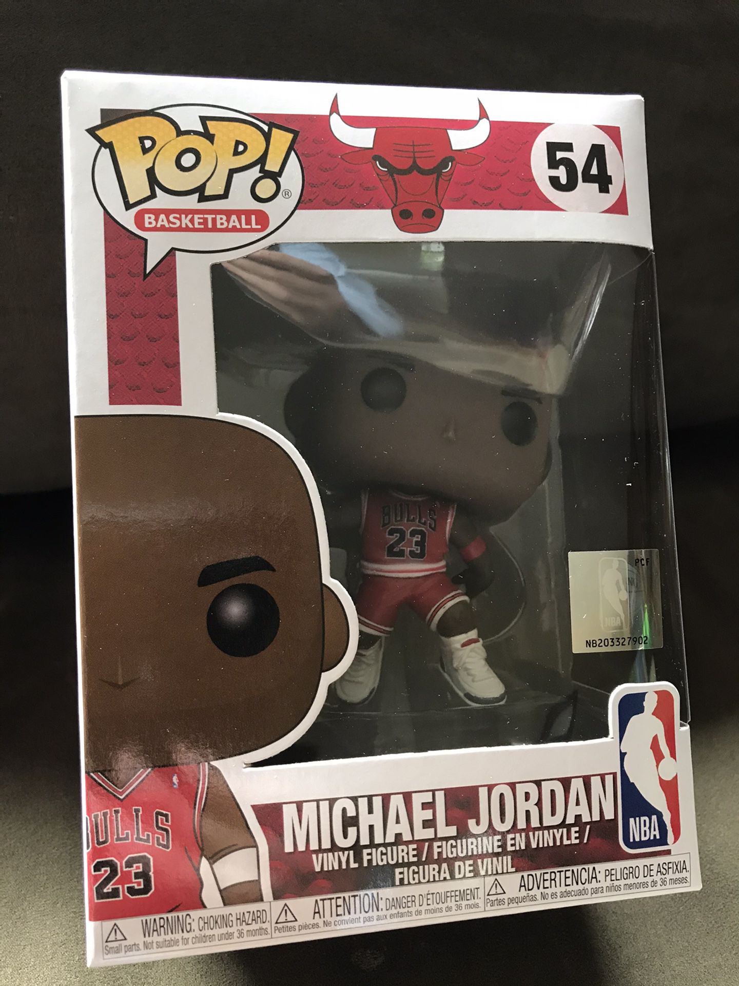 Funko Pop Basketball NBA : Bulls Michael Jordan #54