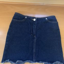 Mini Denim Skirt, Size 1