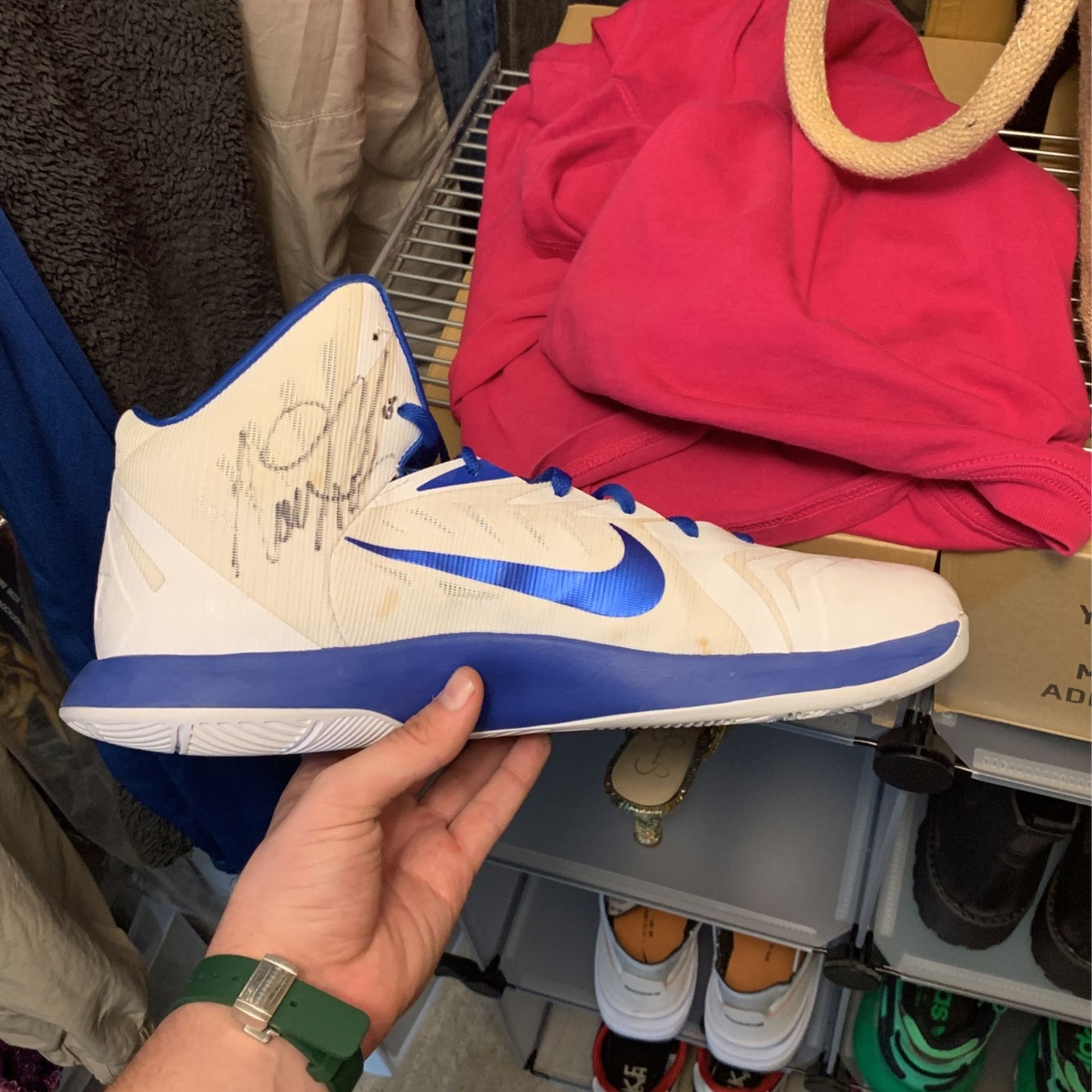 (NBA) Aaron Gordon Game Worn SIGNED SHOE