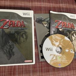 The Legend of Zelda Twilight Princess CIB For Nintendo Wii 