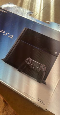 Ps4 500GB In Box With Cables And Controller
