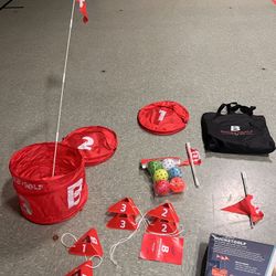 Bucket Golf game set new in box