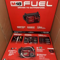 Milwaukee M18 Fuel 2-Gallon Compact Quiet Compressor. Tool Only. Model #2840-20