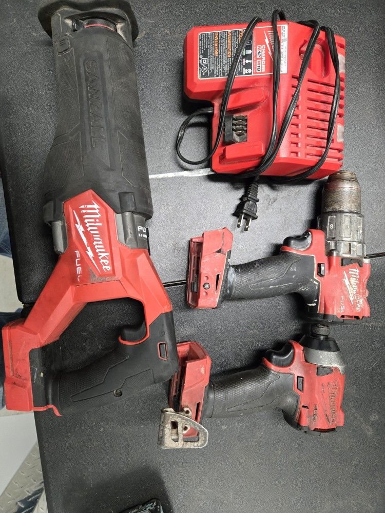 Milwaukee Tools Only And Charger
