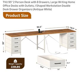 2 Person Office Desk