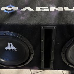2’ 10” JL Audio Subs In A Ported Box 