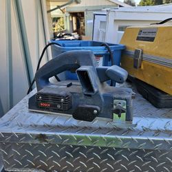 Bosch Power plane and accessories