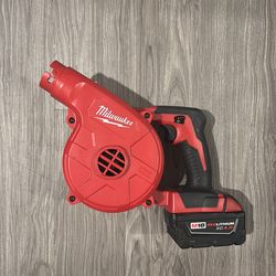 Mini Milwaukee leaf blower
