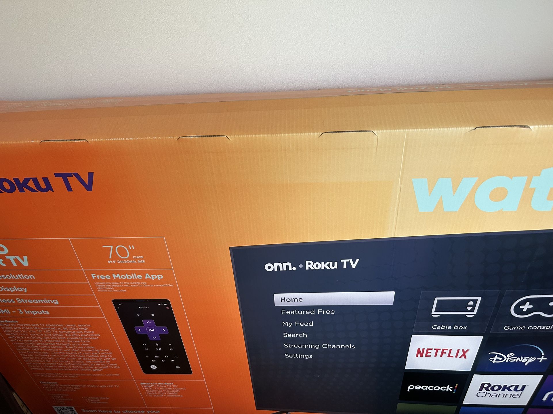 7o Inch Tv