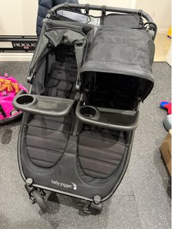 EXCELLENT CONDITION Baby Jogger City Mini GT2 All Terrain Double Stroller with extras