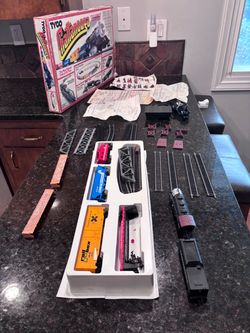 Vintage 1988 TYCO Chattanooga HO Train Set #7419 Box Papers Near Complete