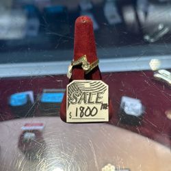 18k Diamond Ring 5 Grams 