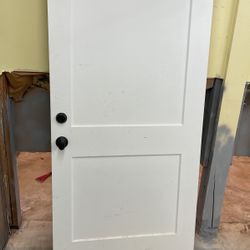 36” Garage Shaker Bomber Door (minor Water Damage On One Corner)